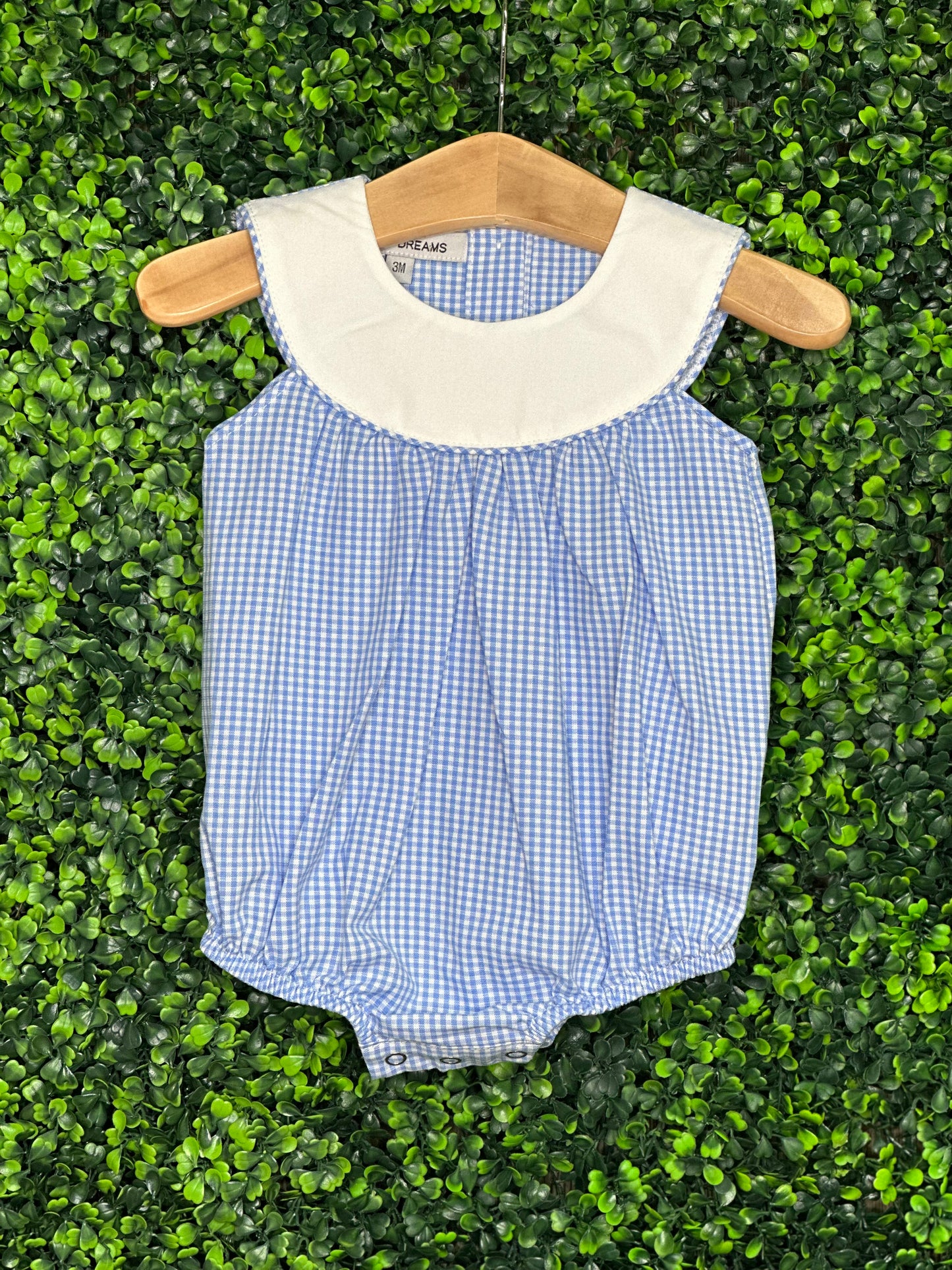 SD - Blue Gingham Bubble