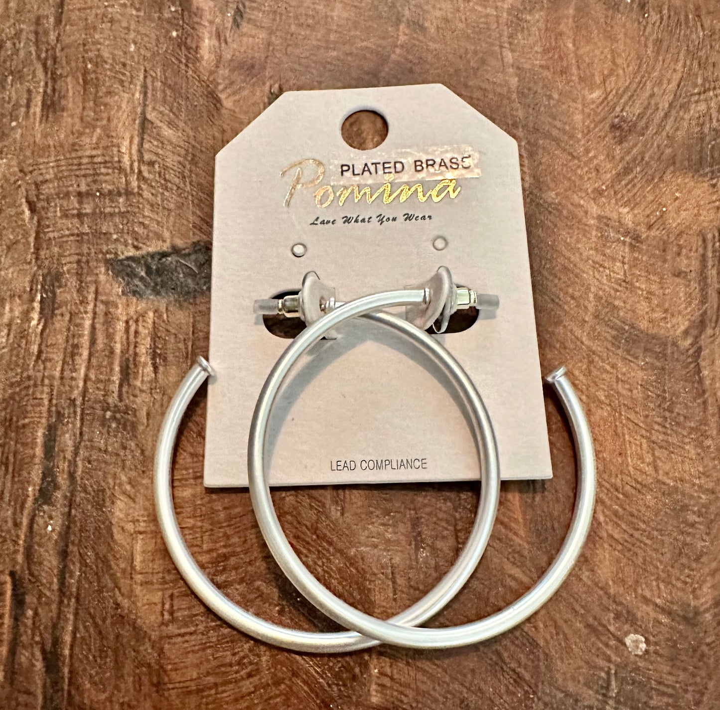 Metal Open Hoops