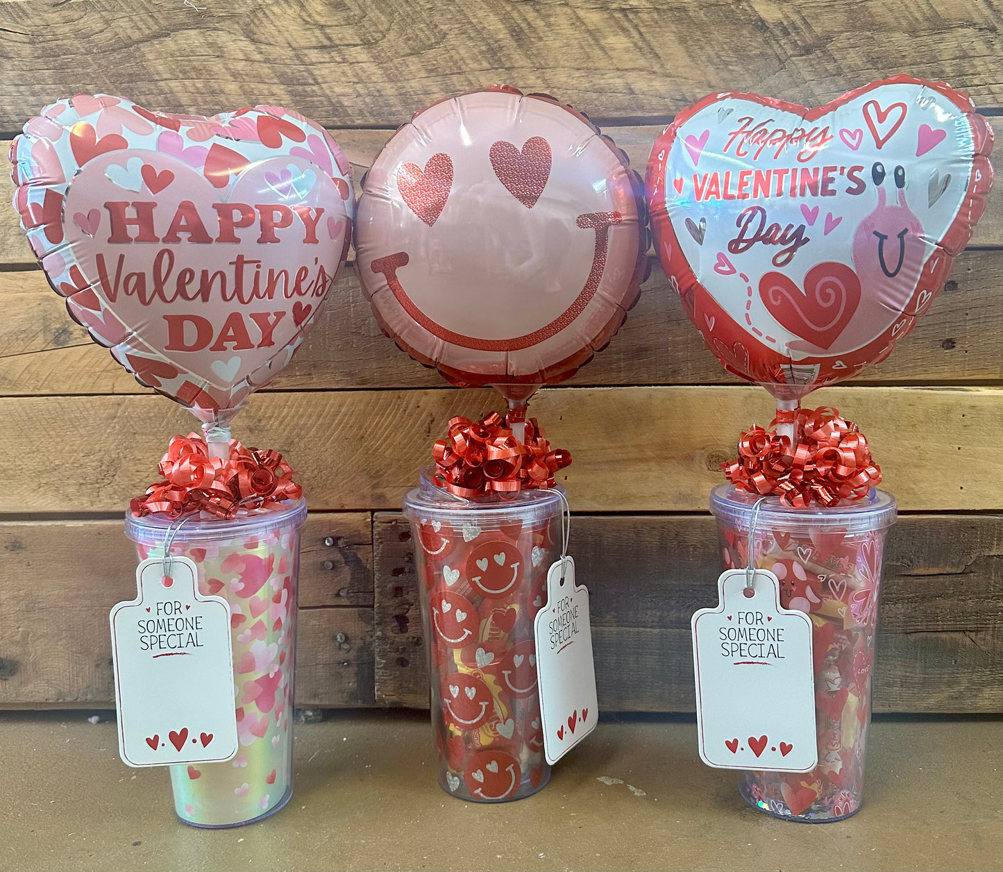 B/B - Valentine's Travel Cup with balloon