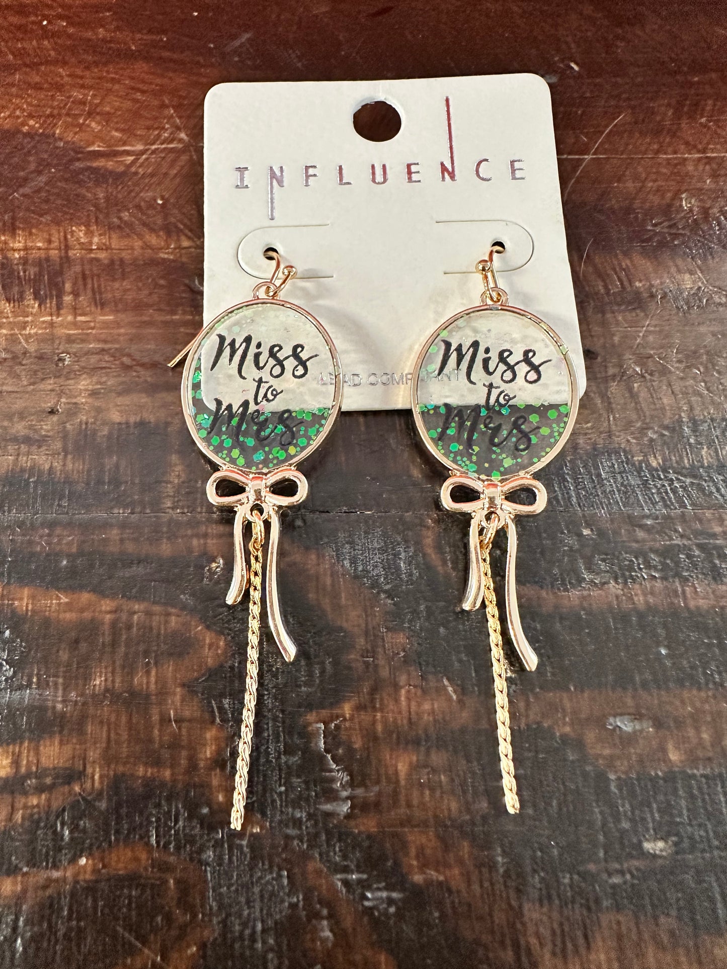 Miss to Mrs Earrings