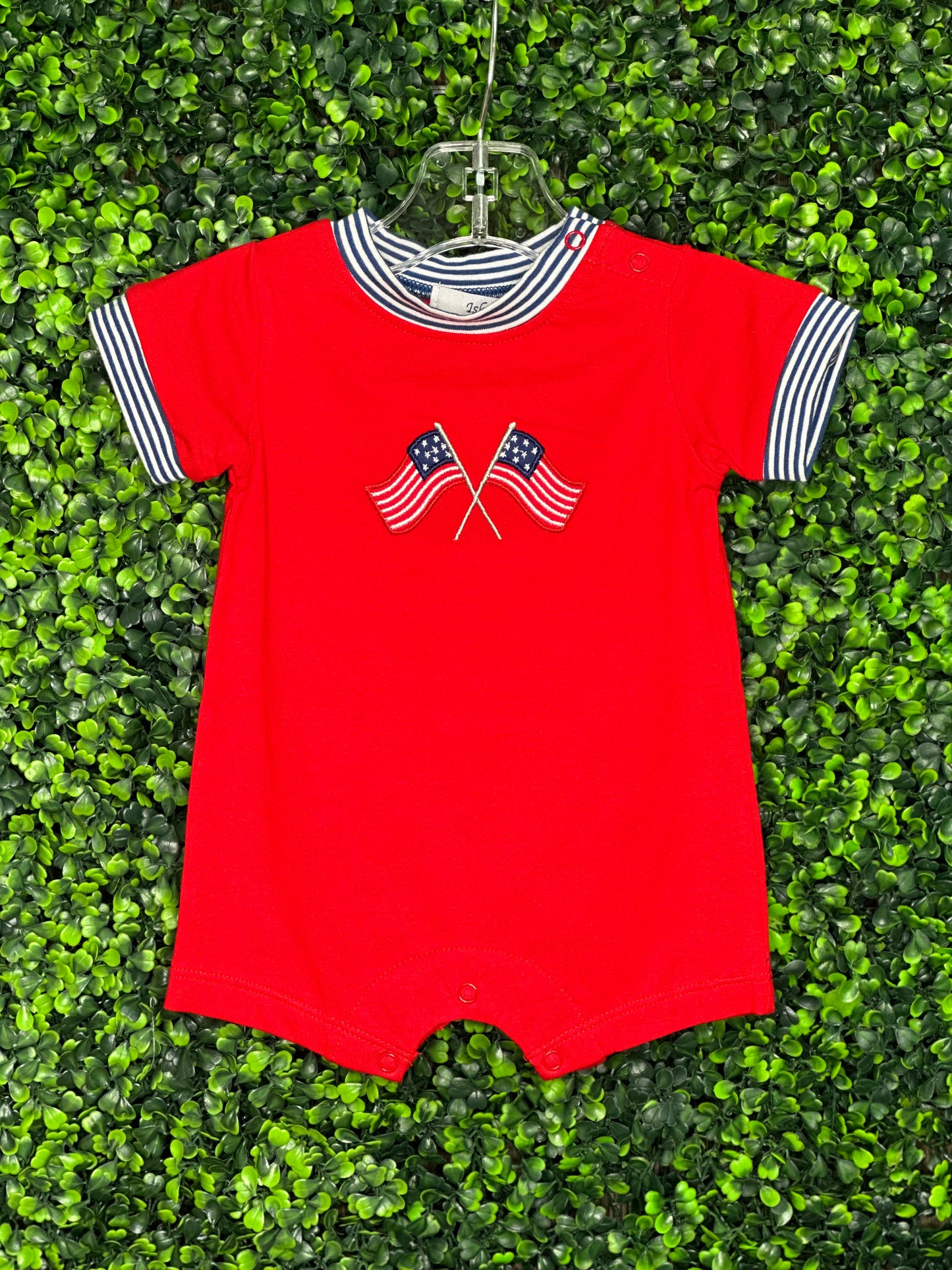 Ishtex Boys Flag Romper