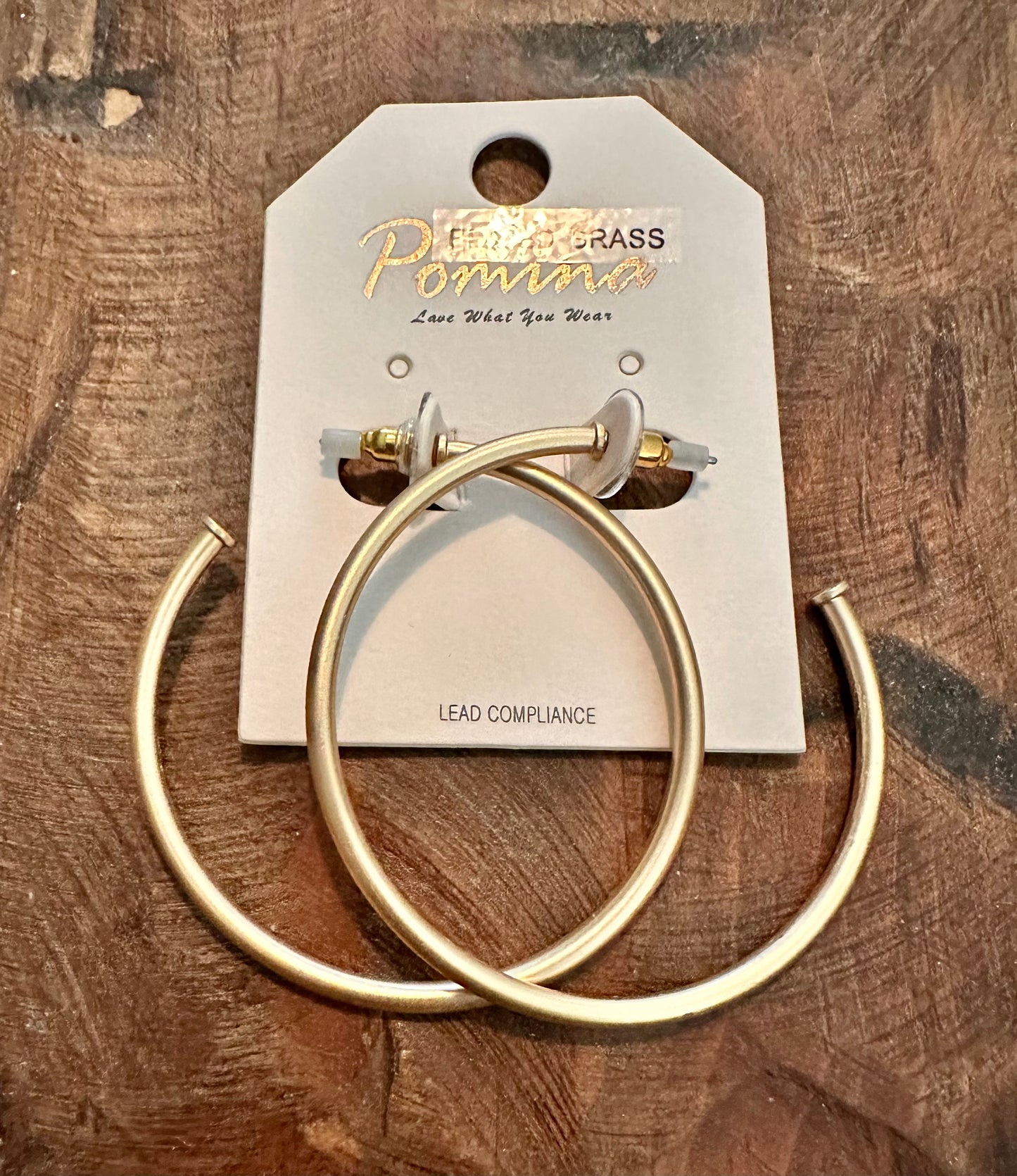 Metal Open Hoops