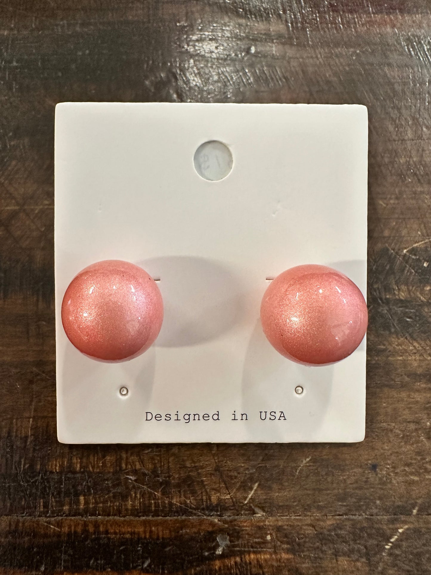 15mm Color Ball Earrings