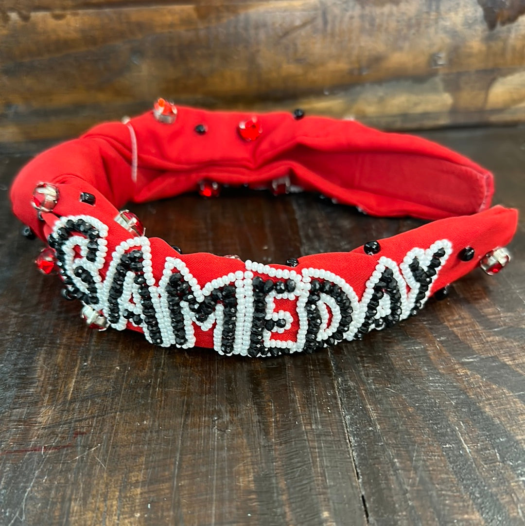 GameDay Red Headband