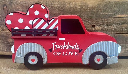 B/B - Truckloads of love shelf sitter