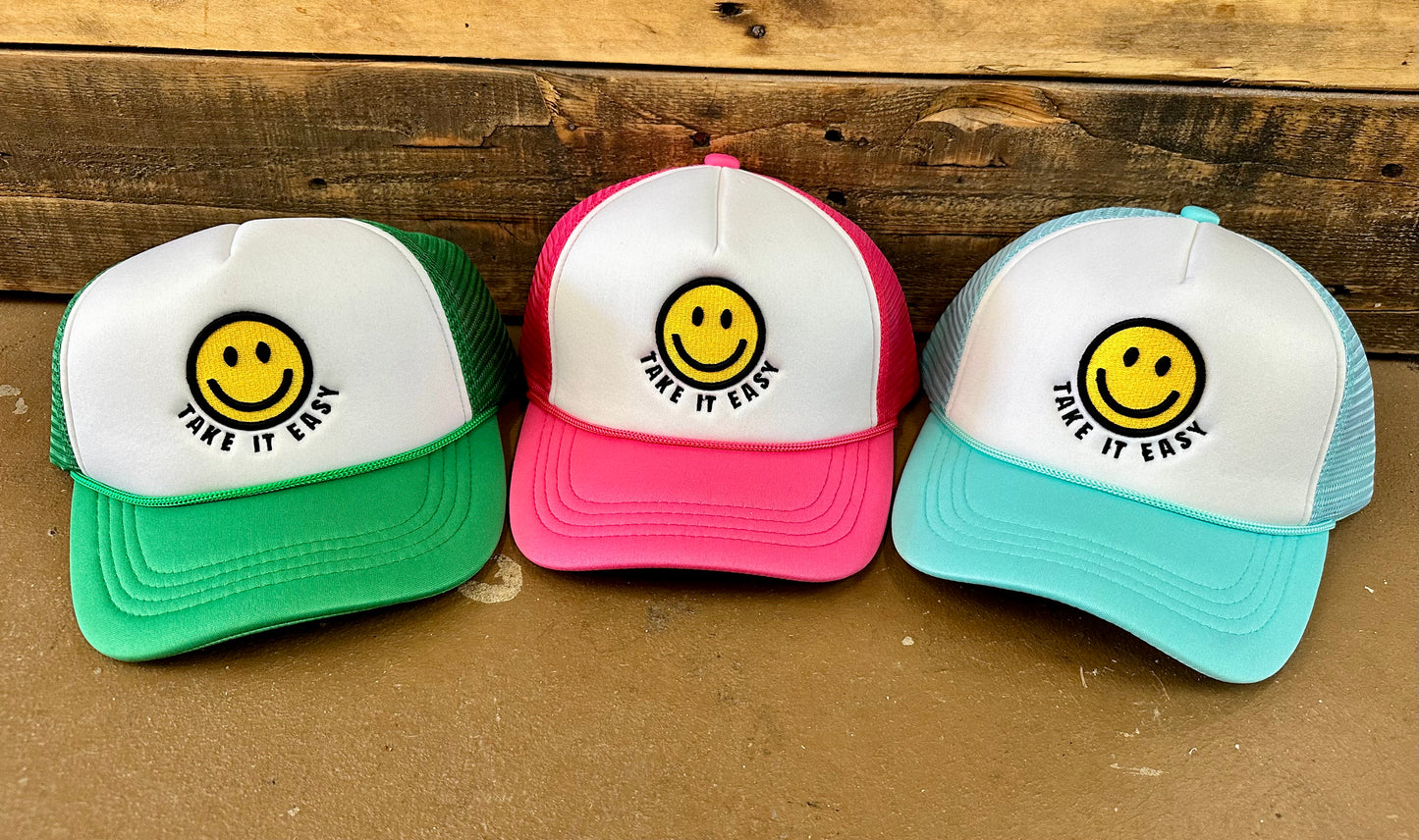 Trucker Smiley Hats