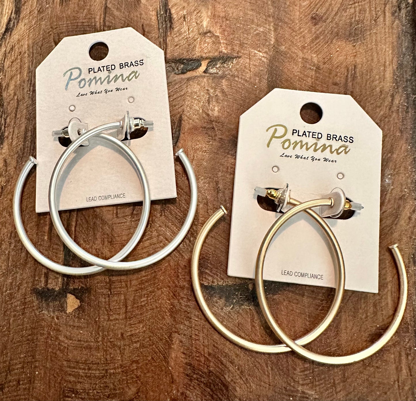 Metal Open Hoops