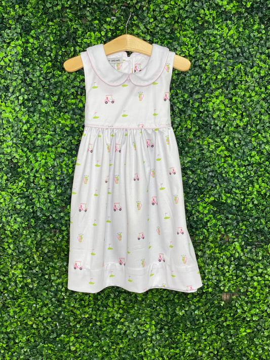 SD - Golf Course Print Dress