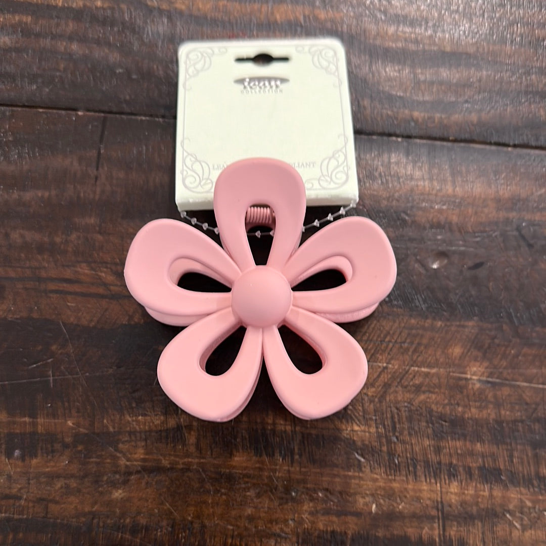 Flower Shape Claw Hair Clip